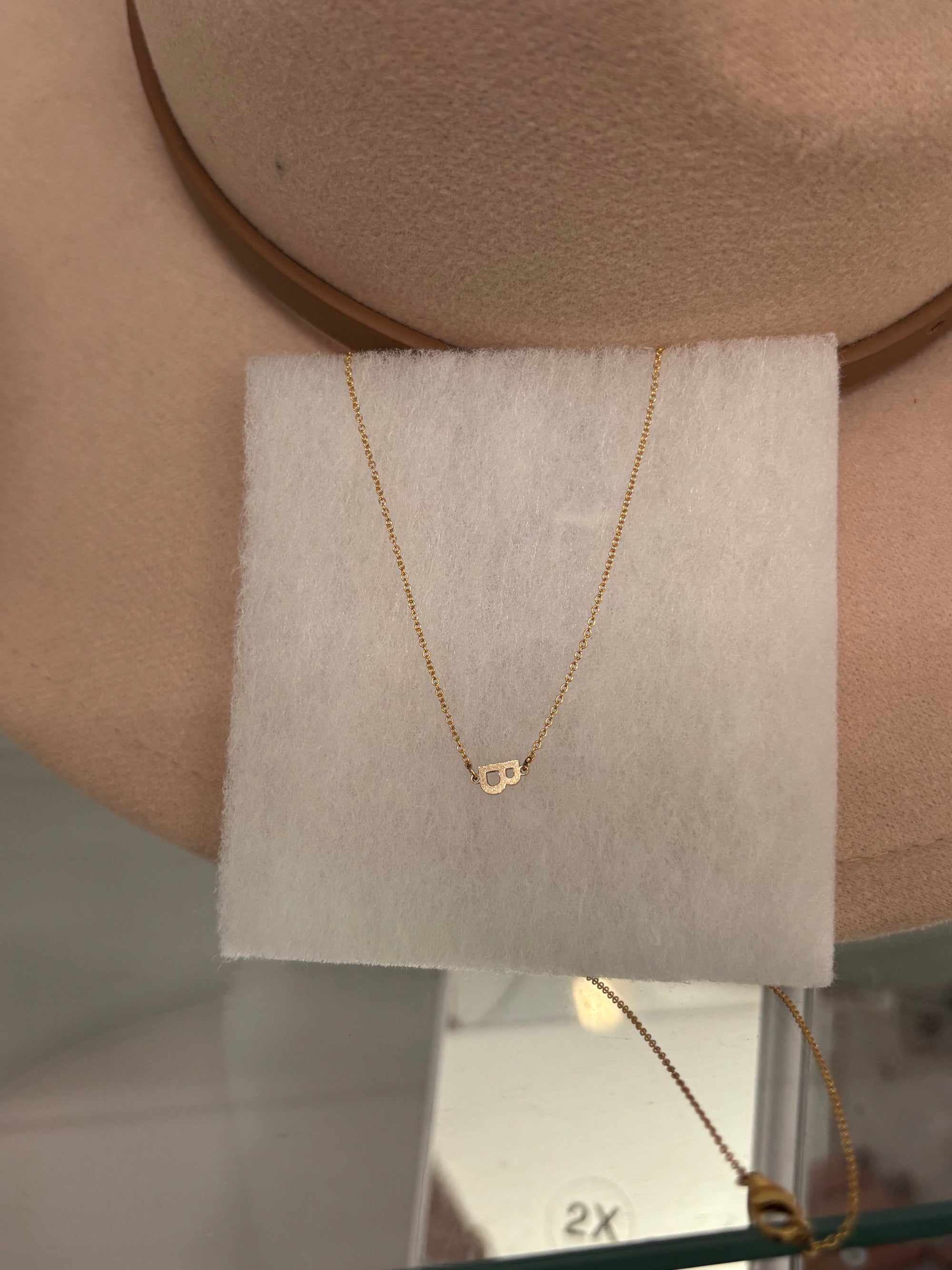 14K Gold Filled Initial Necklace