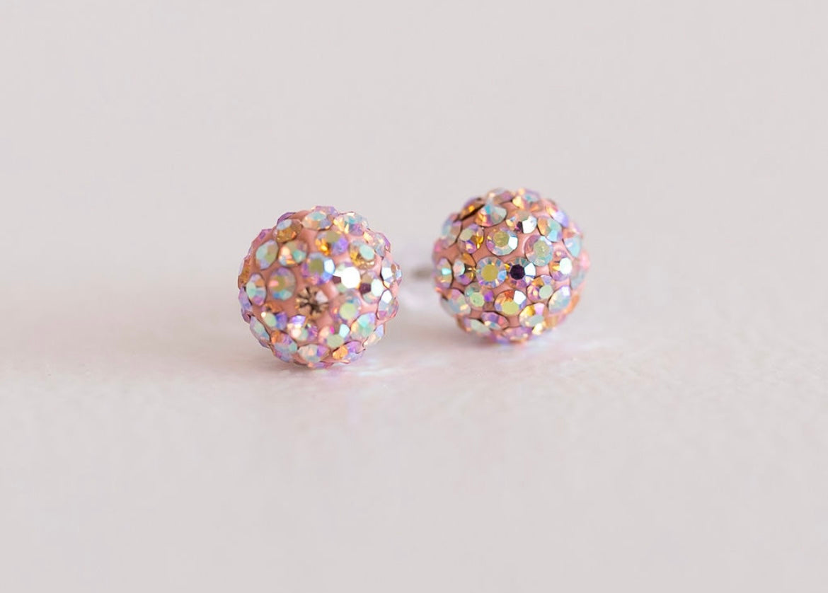 Crystal Ball Earrings