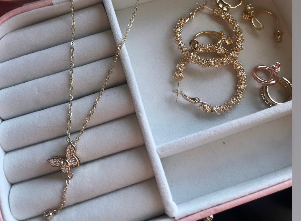 Gold Butterfly Necklace