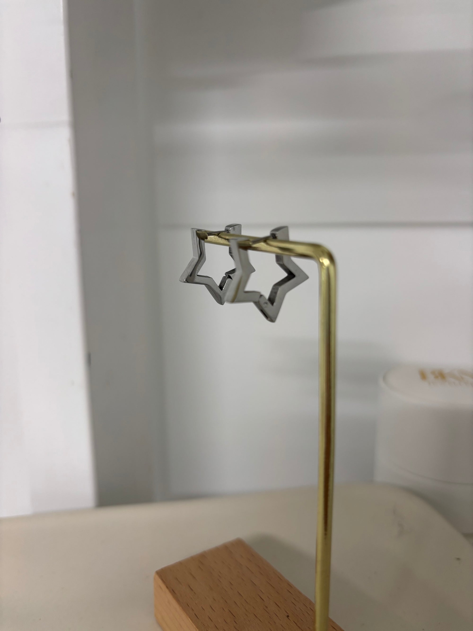 NEW * Star Hoops