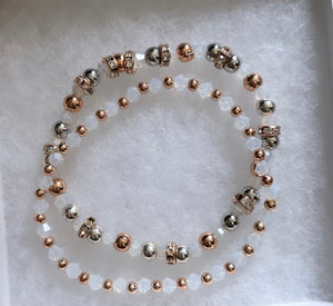 Rose Gold & Opal Bracelet Bundle